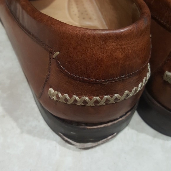 SOLD!! TOMMY BAHAMA "Finlay" Penny Loafers - Size 11 1/2 - Picture 6 of 7